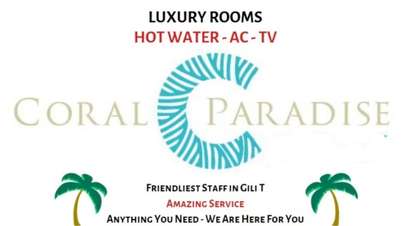 Appartement Coral Paradise à Gili Trawangan Extérieur photo